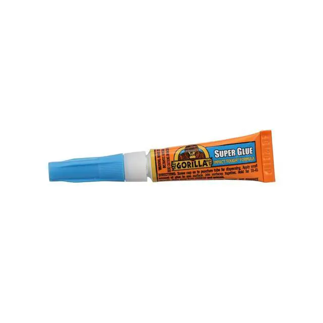 Alt view image 2 of 6 - Gorilla Super Glue, Clear Glue, Four 3 Gram Tubes - All Purpose and Fast Setting for Projects and Repairs