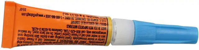 Alt view image 5 of 6 - Gorilla Super Glue, Clear Glue, Four 3 Gram Tubes - All Purpose and Fast Setting for Projects and Repairs