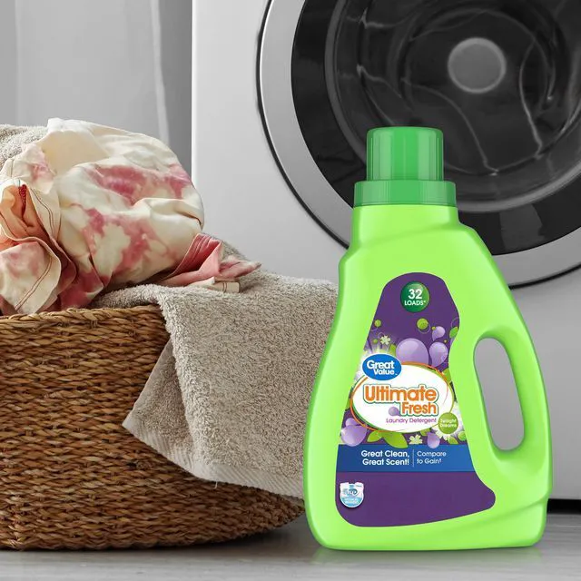 Alt view image 2 of 6 - Great Value Ultimate Fresh Twilight Dreams Liquid Laundry Detergent, 46 fl oz, 32 Loads