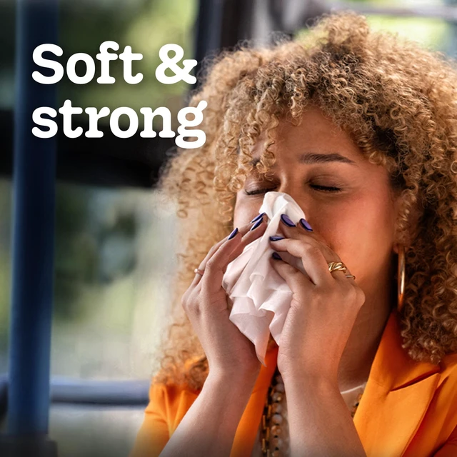 Alt view image 2 of 5 - Kleenex Perfect Fit 2-Ply Canister Facial Tissues, 2 Pack (100 Tissues)