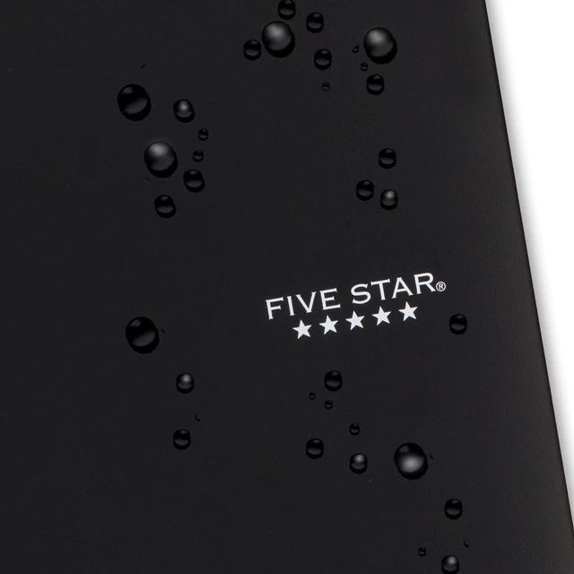 Alt view image 3 of 6 - Five Star Spiral Notebook Plus Study App 1 Subject College Ruled 8 12 x 11 Black