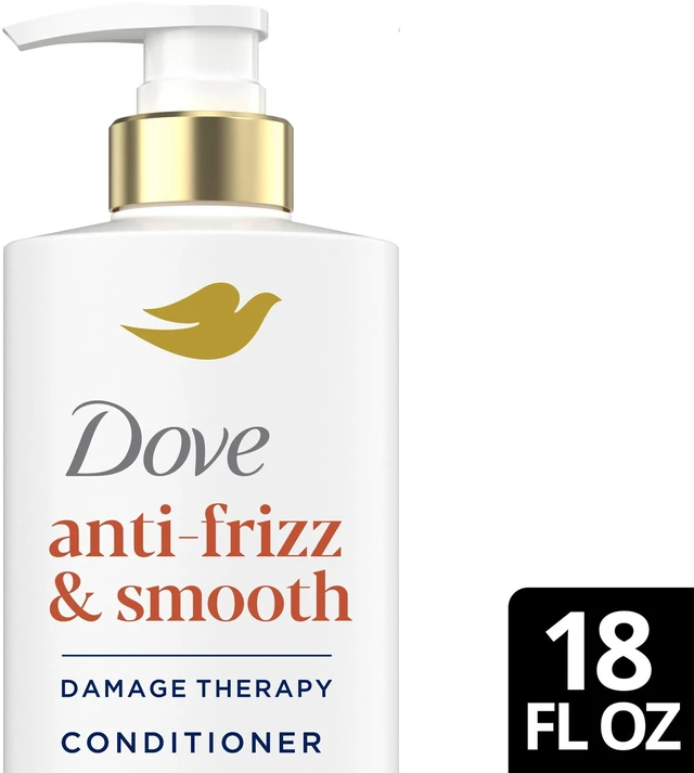 Alt view image 3 of 4 - Dove Anti-Frizz & Smooth Conditioner with Bio-Protein Care Technology and Shea Butter for Frizz-Prone Hair, 18 Fl Oz