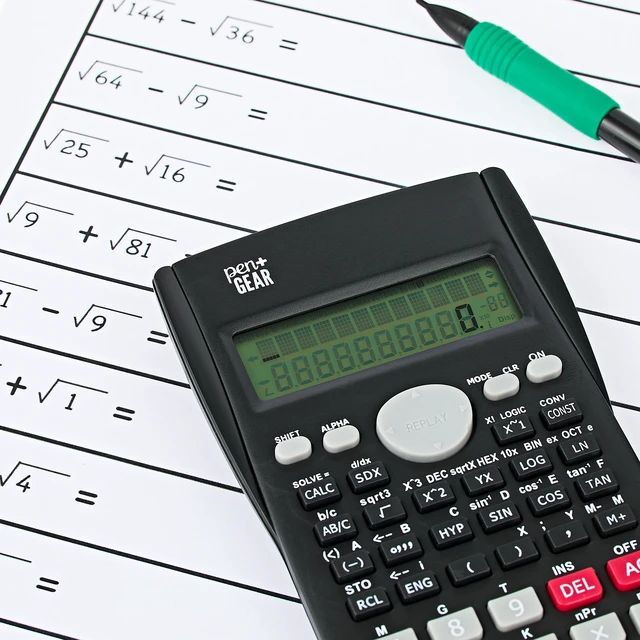 Alt view image 6 of 7 - Pen+Gear SS-6613 Scientific Calculator, 401 Functions, for High School, College Math and Engineering, Black