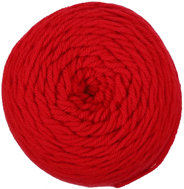 Alt view image 3 of 4 - Mainstays Medium Acrylic Red Yarn 14Oz 798Yards
