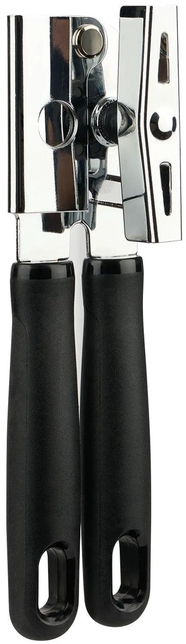Alt view image 3 of 4 - Mainstays Manual Can Opener, Stainless Steel, Comfort Cushion Handle Grip, Black