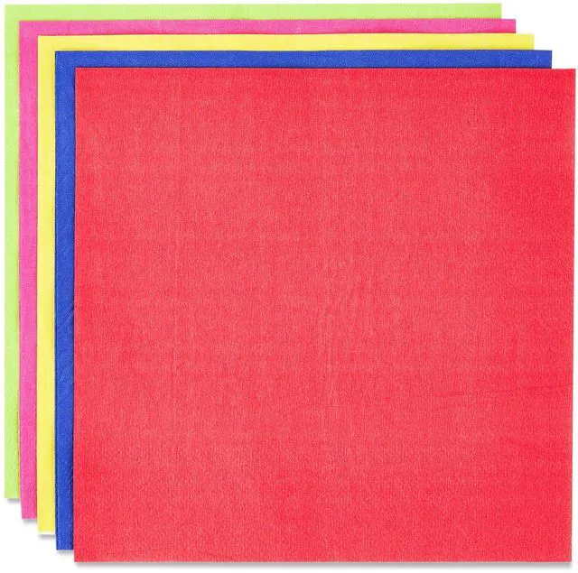 Alt view image 4 of 6 - Way To Celebrate Disposable Paper Napkins, 6-Pack, 20 Count, Multicolor, 6.5 x 6.5 Inches