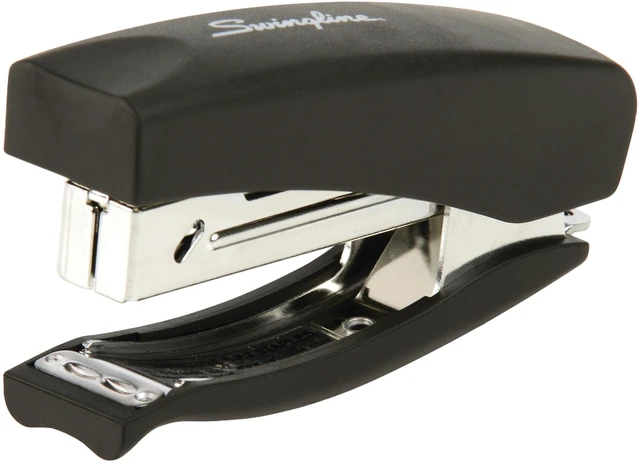 Alt view image 4 of 4 - Swingline S700026-WMT Soft Grip Manual Hand Stapler, 20 Sheets, Black