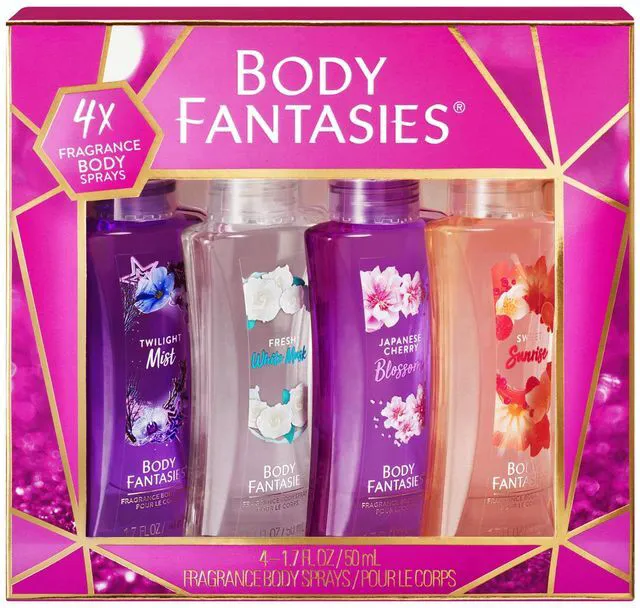 Main image of Body Fantasies Signature Gift Set, 4-Piece