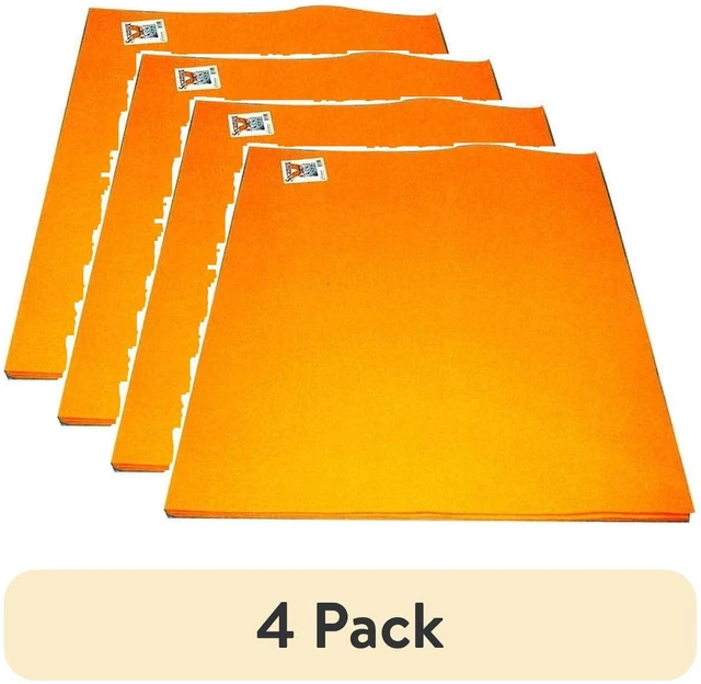 Main image of Secamax Orange Shammy 4-Pack Multipurpose Cleaning Cloth, Authentic German Shammy, 27.5 x 20