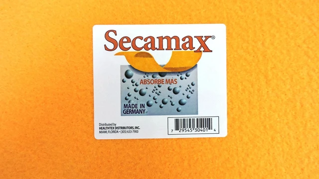 Alt view image 3 of 6 - Secamax Orange Shammy 4-Pack Multipurpose Cleaning Cloth, Authentic German Shammy, 27.5 x 20