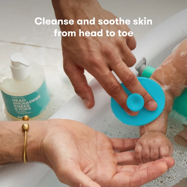 Alt view image 4 of 6 - Frida Baby DermaFrida SkinSoother Exfoliating Scalp Scrubber for Cradle Cap, Eczema and Dry Skin