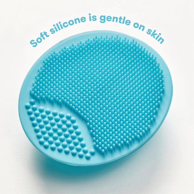 Alt view image 3 of 6 - Frida Baby DermaFrida SkinSoother Exfoliating Scalp Scrubber for Cradle Cap, Eczema and Dry Skin