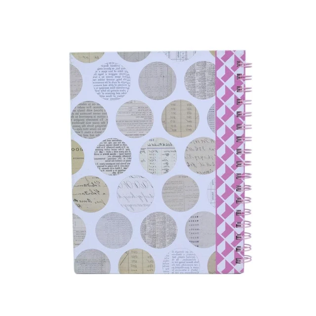 Alt view image 6 of 6 - Green Mila Spiral Notebook, 7x9, Eco Friendly, Polka Dot