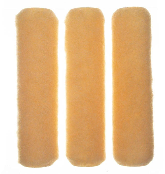 Alt view image 3 of 3 - Good 9 x 3/8 in. Knit Polyester Roller Cover, 3 Pack