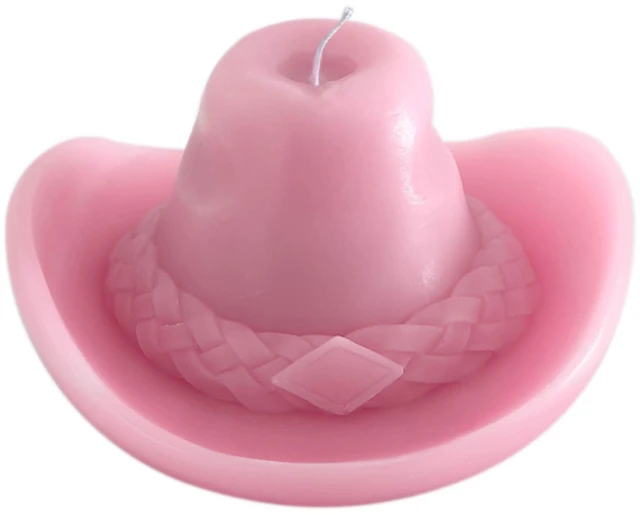 Main image of Urban Shop 2.6" x 5.9" Cowboy Hat Candle