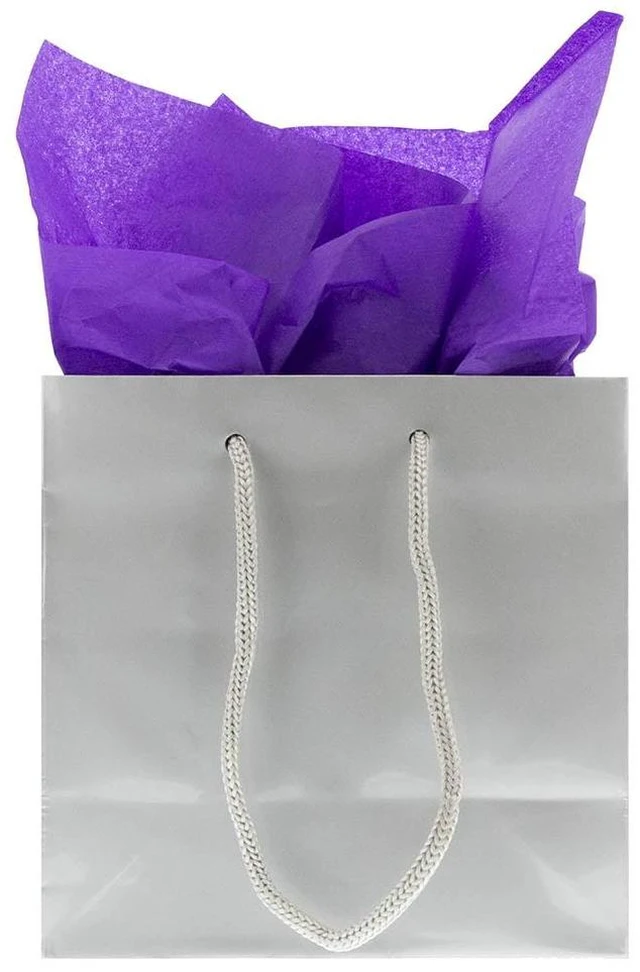 Alt view image 3 of 5 - JAM Gift Tissue Paper, Purple, 10 Sheets/Pack
