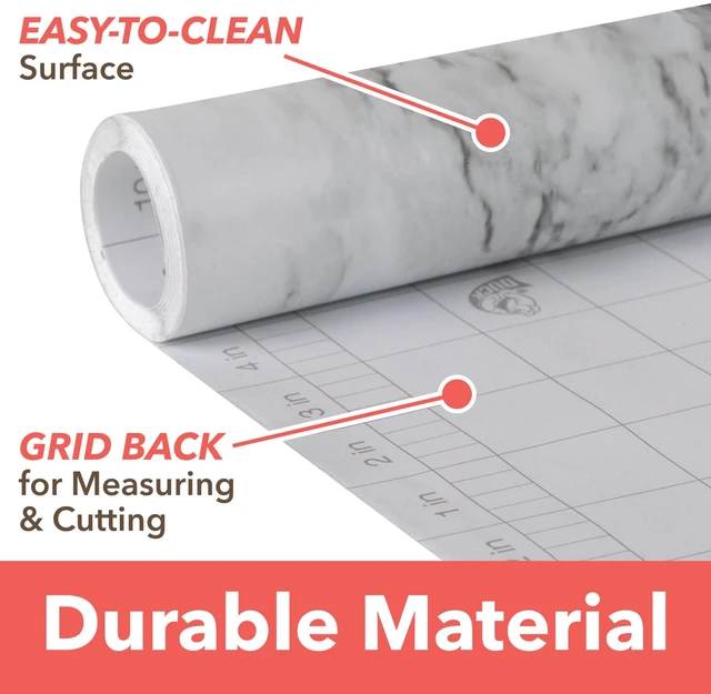 Alt view image 2 of 5 - EasyLiner Removable Adhesive Shelf Liner, Soapstone 20" x 15' Roll