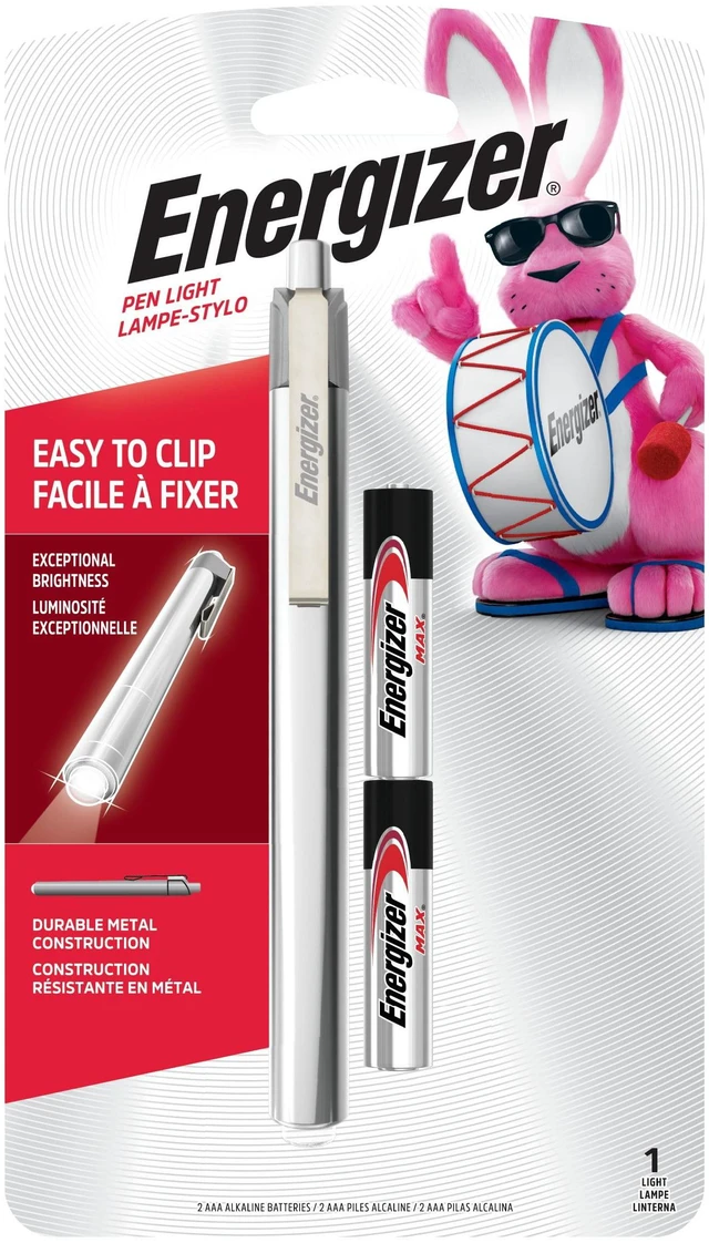 Alt view image 3 of 3 - Energizer Aluminum Pen LED Flashlight