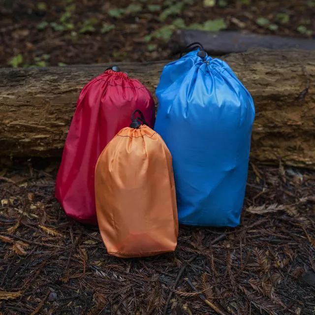 Alt view image 2 of 4 - Outdoor Products Ditty Bag 3 Pack, 16.2L, Assorted, Drawstring Closure, Unisex
