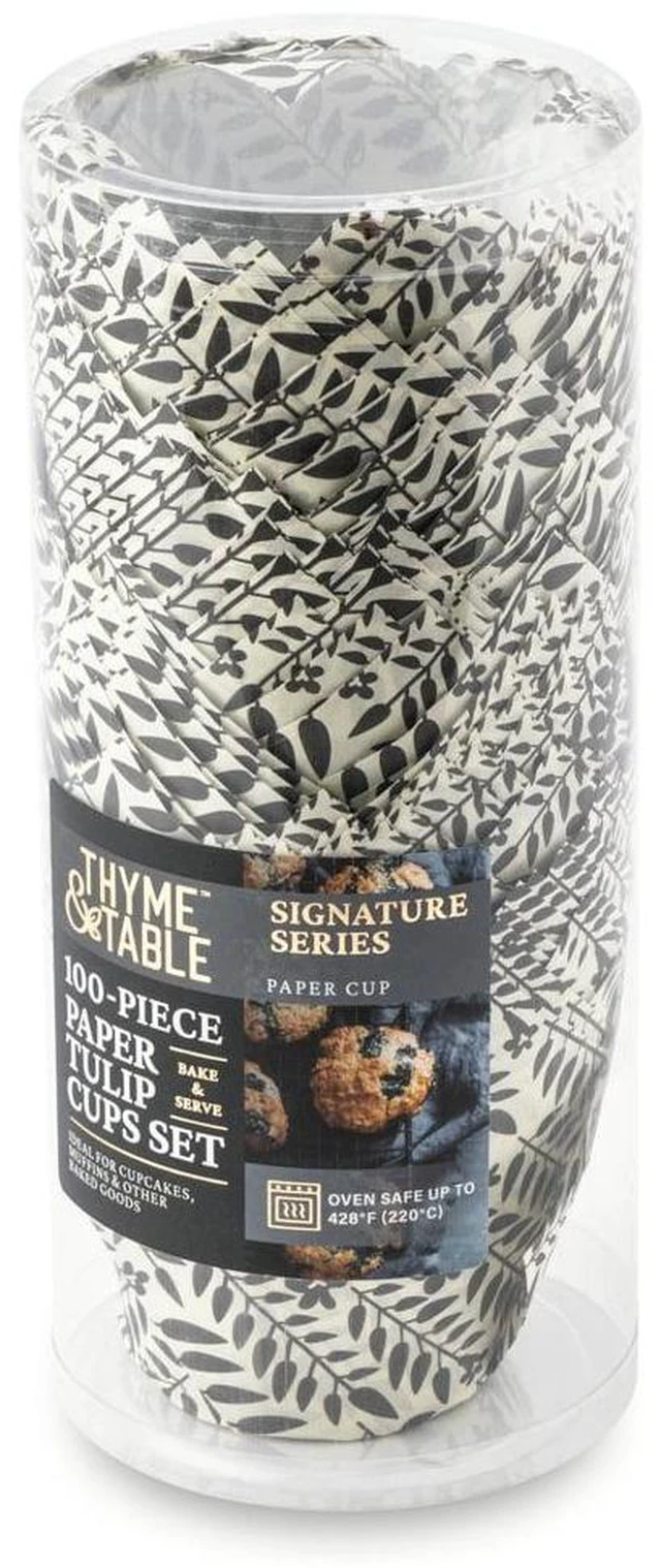 Alt view image 4 of 5 - Thyme & Table 100-Piece Muffin and Cupcake Liner Paper Cup Set