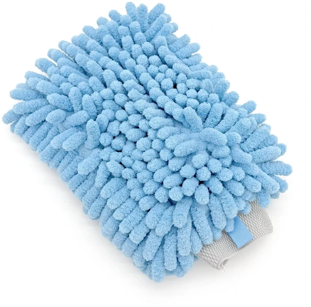 Alt view image 2 of 6 - Auto Drive Microfiber Car Wash Mitt, Blue, 1 Count