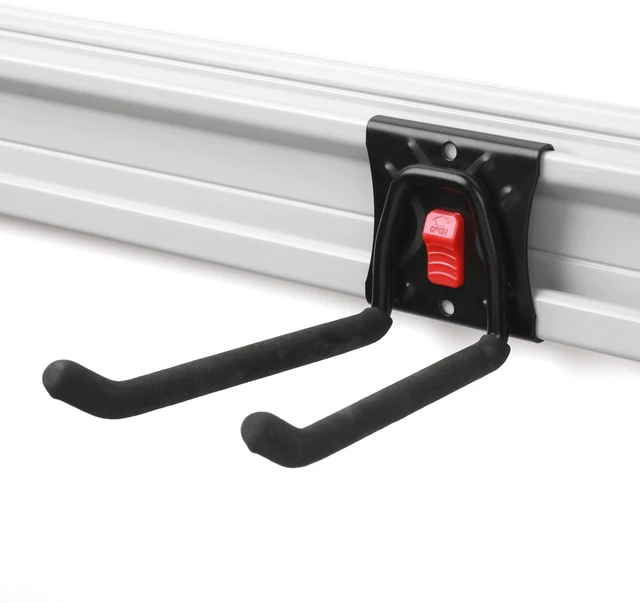 Alt view image 2 of 6 - Hyper Tough Quick Release 6-Inch Straight Hook for Snap Rail System