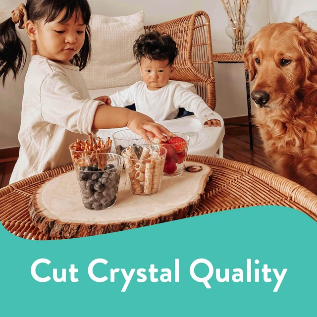 Alt view image 5 of 5 - Chinet Crystal Premium Disposable Plastic Cups, Clear, 9oz, 50Count
