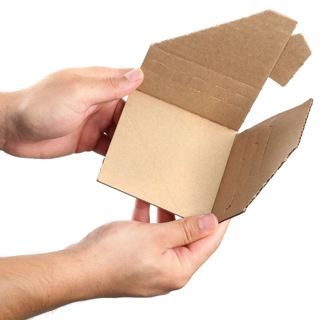 Alt view image 6 of 6 - Pen+Gear Corrugated Corners, 4in x 4in, Kraft, 16 Count