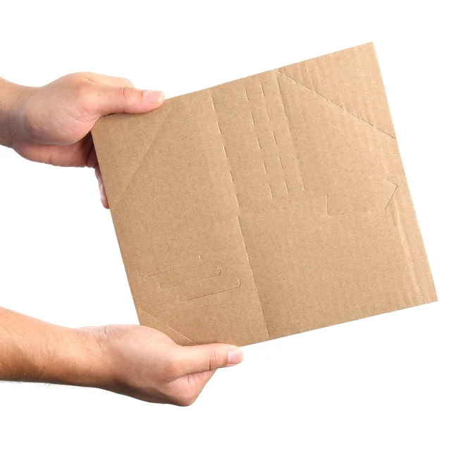 Alt view image 3 of 6 - Pen+Gear Corrugated Corners, 4in x 4in, Kraft, 16 Count