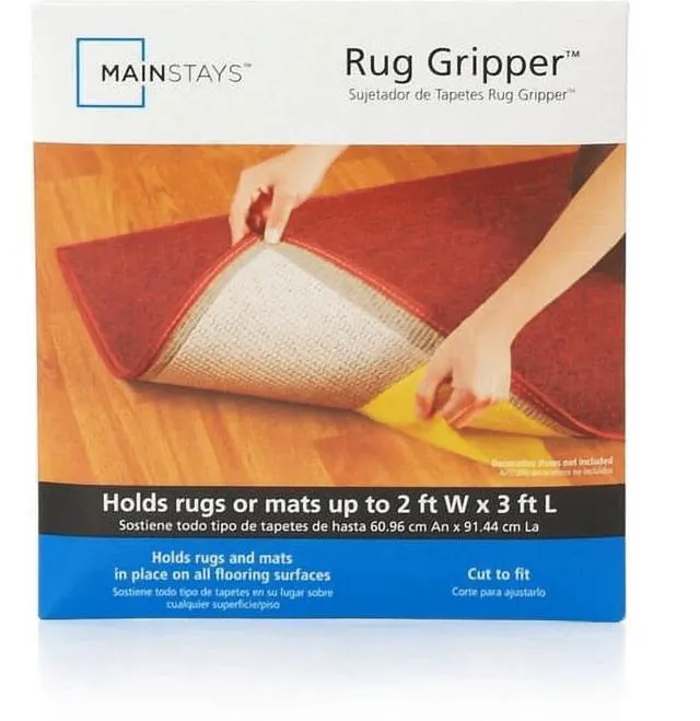 Alt view image 3 of 3 - Mainstays 10" x 20" Non-Skid Non-Slip Cream Rug Pad for Indoor Use