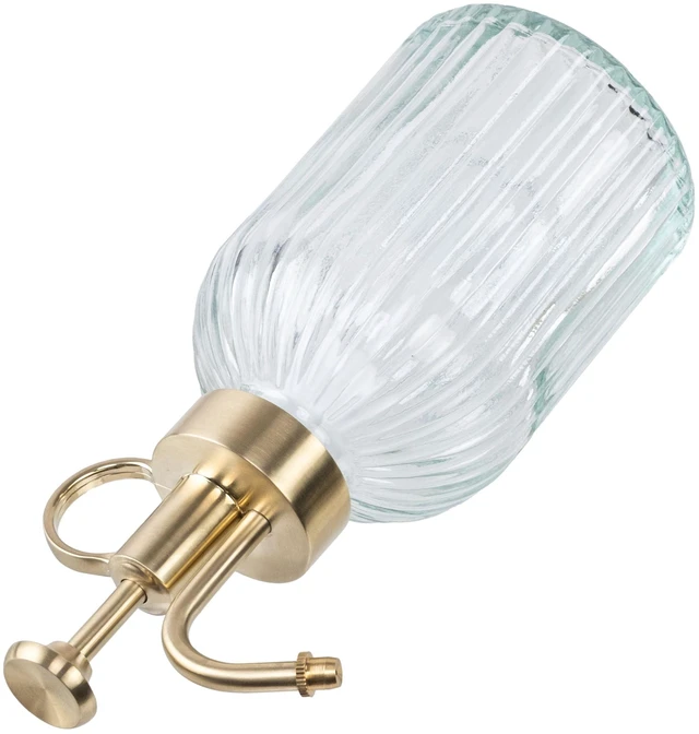 Alt view image 4 of 6 - Better Homes & Gardens Clear Glass Fluted Plant Mister, 3.5in Diameter x 7.7in Height, 13.4fl oz