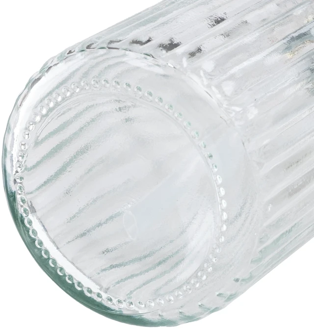 Alt view image 2 of 6 - Better Homes & Gardens Clear Glass Fluted Plant Mister, 3.5in Diameter x 7.7in Height, 13.4fl oz
