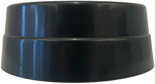 Alt view image 4 of 6 - Vibrant Life 13.25-Cup Large Crock Pet Bowl Black