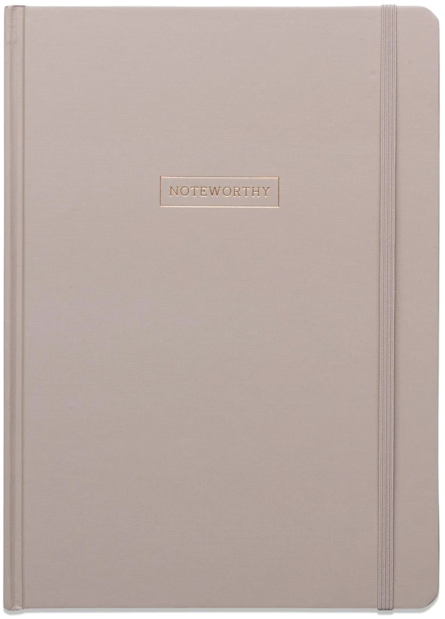 Main image of Pen + Gear Hardcover Journal, Taupe, 7.5" x 10.25", 200 Lined Pages