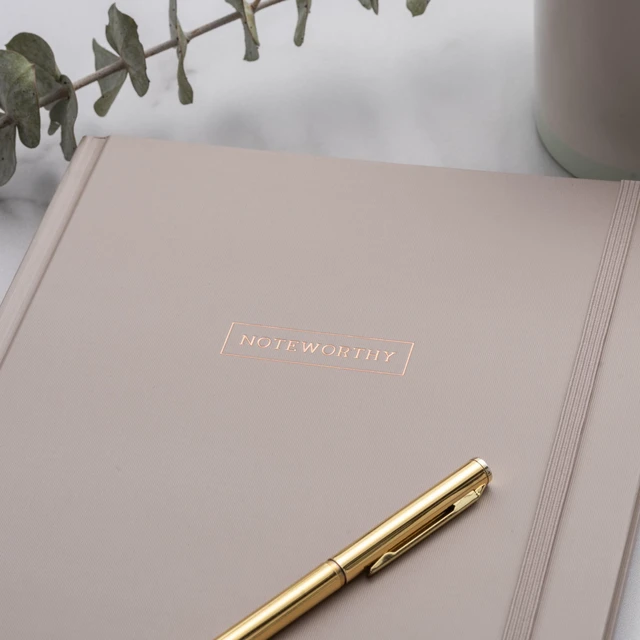 Alt view image 6 of 6 - Pen + Gear Hardcover Journal, Taupe, 7.5" x 10.25", 200 Lined Pages