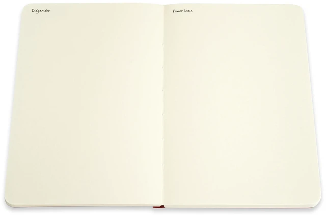 Alt view image 5 of 5 - Piccadilly 200 Drawing Prompts Guided Sketchbook, 204 Pages, Red Cover