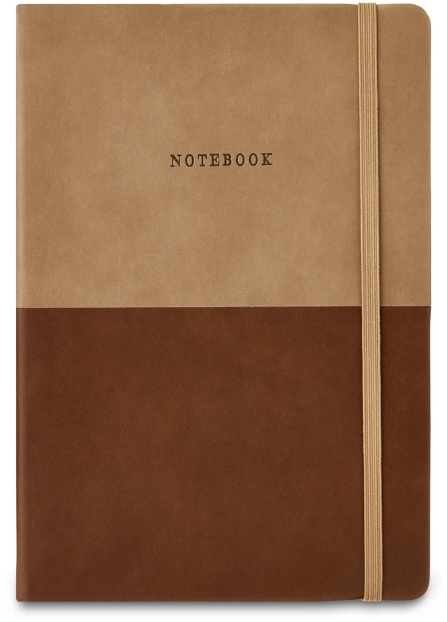Main image of Pen+Gear Journal, Simulated Leather, Brown, 6In x 8In, 256 Ruled Pages