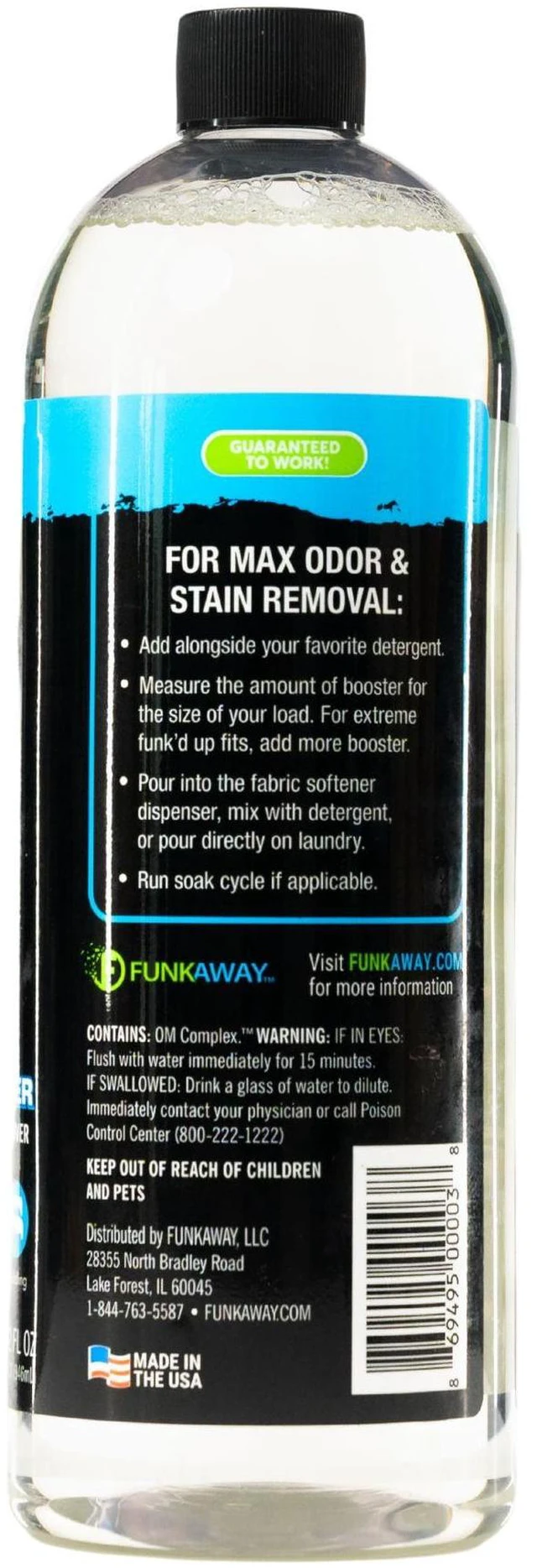 Alt view image 3 of 6 - FunkAway Liquid Laundry Booster, 32 fl oz