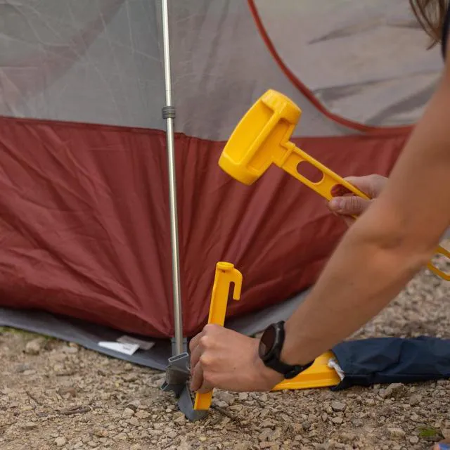 Alt view image 3 of 6 - Coghlan's Tent Pegs 4-Pack, 9in, Lightweight 100% Recycled Plastic