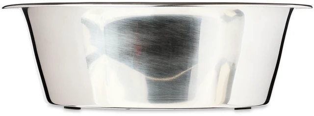 Alt view image 3 of 6 - Vibrant Life Medium 7.6-Cup Stainless Steel Pet Bowl (2-Pack), Silver