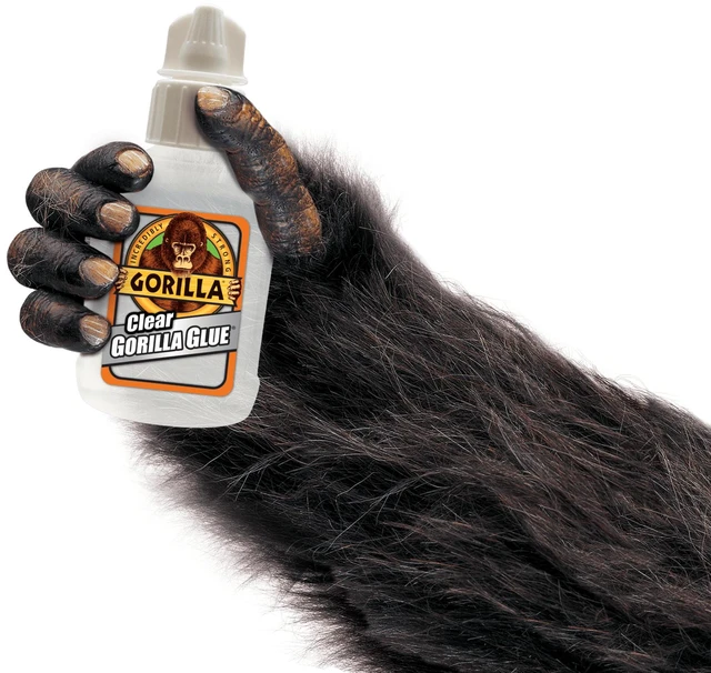Alt view image 5 of 5 - Gorilla Glue Clear Liquid Polyurethane Glue, 1.75oz Bottle, Full Cure in 24 Hours