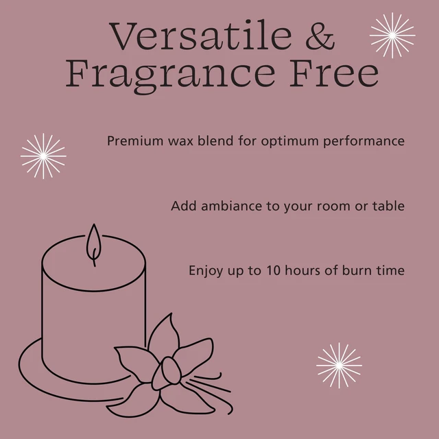 Alt view image 4 of 6 - Mainstays Paraffin Blend Wax Votive Candles, Unscented, Red, 2 Pack (4 Pack)