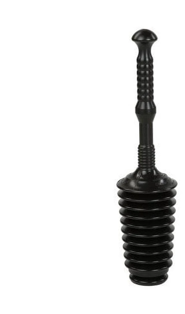Main image of Master Plunger MP500-3 Heavy Duty Plunger, Air Release Valve, for Laundry Tubs, Bath Tubs, Kitchen Sinks, Garbage Disposal, Toilets, Commercial & Residential Use, Black