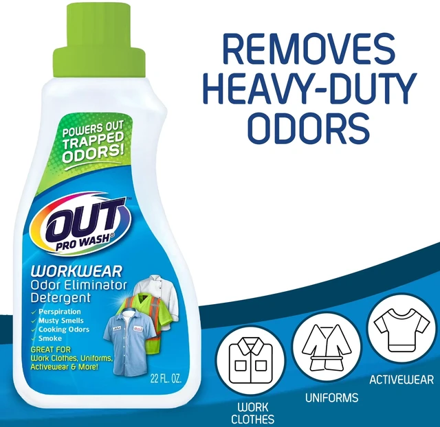 Main image of Out ProWash Odor Eliminator Laundry Detergent Liquid, Unscented, 22 oz, 1 Count
