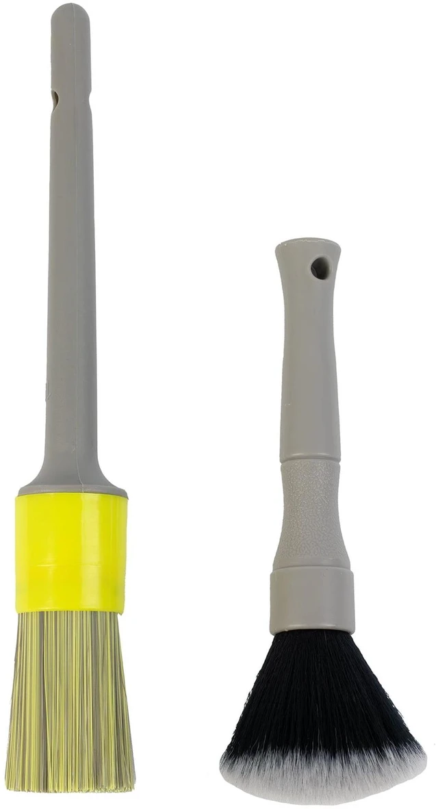 Alt view image 3 of 6 - Auto Drive Interior & Exterior Car Detailing Brush Set, 2 Pieces