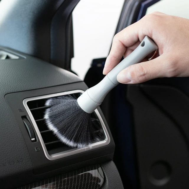 Alt view image 6 of 6 - Auto Drive Interior & Exterior Car Detailing Brush Set, 2 Pieces