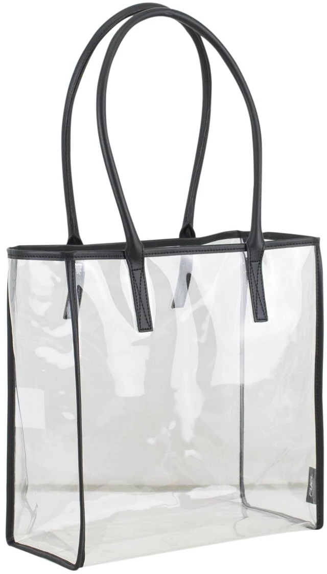 Main image of Eastsport Clear All-Purpose Security Tote, Black