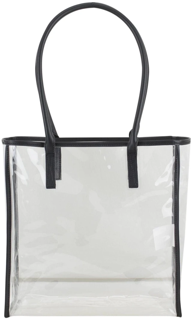 Alt view image 5 of 6 - Eastsport Clear All-Purpose Security Tote, Black