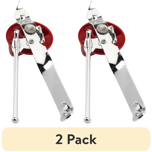 Main image of GoodCook 3-in-1 2-Pack Chrome Plated Manual Can Opener with Stainless Steel Finish