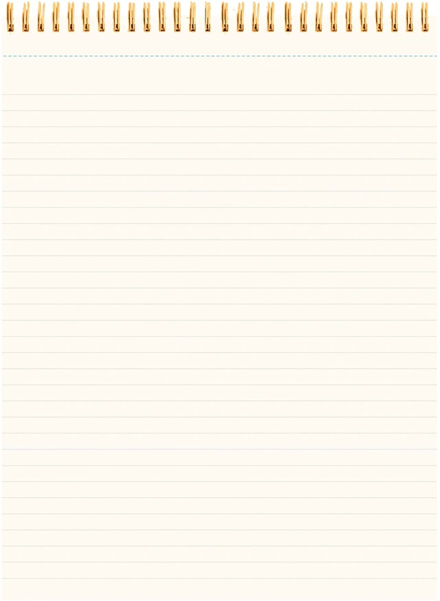 Alt view image 5 of 5 - Professional Series Spiral Top Writing Pad, 8"x10.75", 80 Sheets, Mintgreen, Black